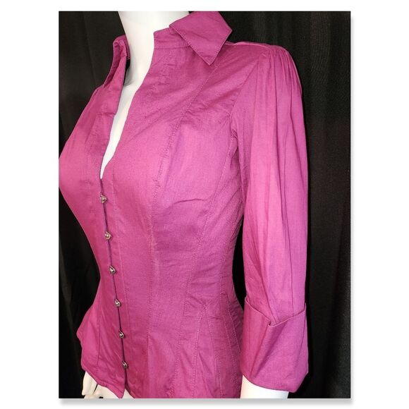 Corset Story Dusty Rose Corset Shirt - Picture 5 of 16